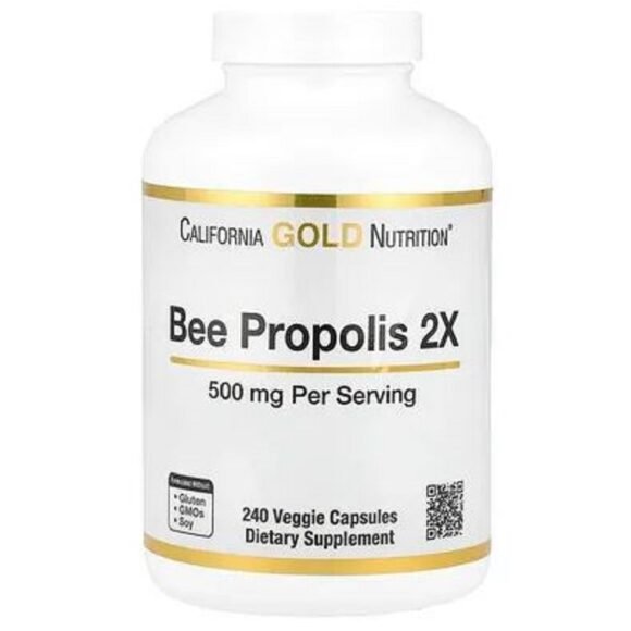 California Gold Nutrition, Propolis d'Abeille 2X PRIX MAROC
